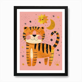 Cute Tiger 4 Art Print