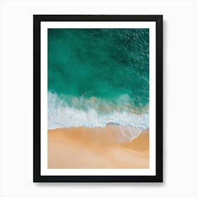 Aerial View Of A Beach 54 Art Print