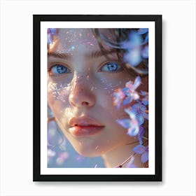 Girl With Blue Eyes 2 Poster