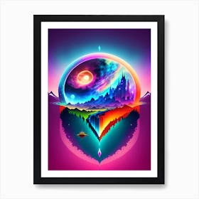 Iridescent Whispers Art Print