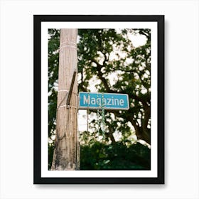 New Orleans Magazine Street II on Film Art Print