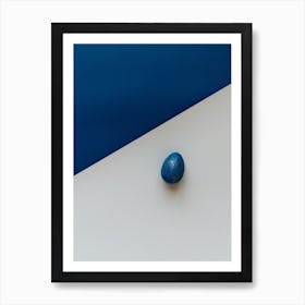 Blue Egg 1 Art Print