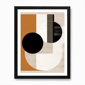 Avant Garde Abstractions; Bauhaus Whispers Art Print