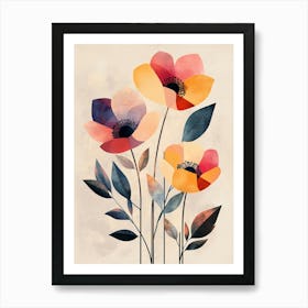 Poppies Canvas Print 24 Art Print