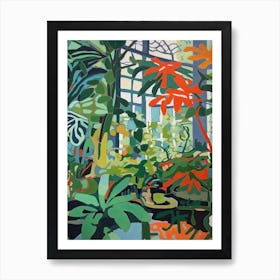 Brooklyn Botanical Garden Usa Painting 4 Art Print