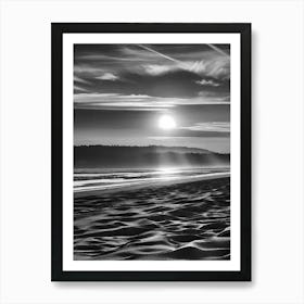 Sunset On The Beach 991 Art Print