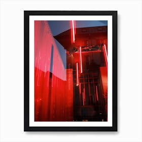 Red Room Art Print