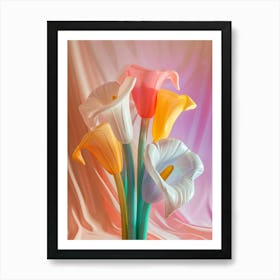 Dreamy Inflatable Flowers Calla Lily 1 Art Print