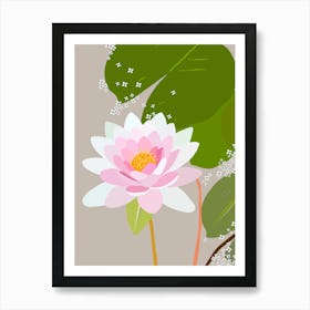 Water Lily | 01 Art Print