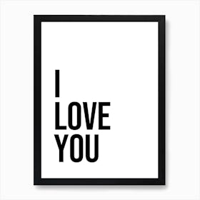 Dear Bed, I love you series 2 Art Print