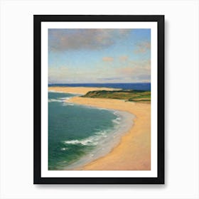 Portstewart Strand Beach County Londonderry Northern Ireland Monet Style Art Print