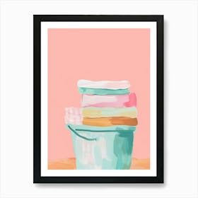 Laundry Basket 6 Art Print