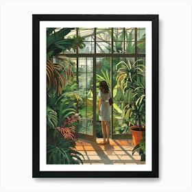 In The Garden Denver Botanical Gardens 4 Art Print