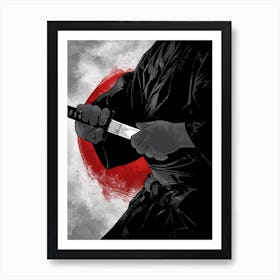 Warrior Samurai II Art Print