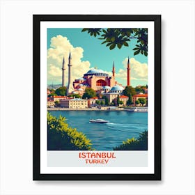 Istanbul, Turkey V 01 Art Print