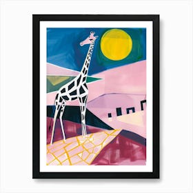 Giraffe 85 Art Print