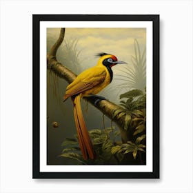 Tropical Treasure: Jungle Bird Print Poster