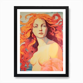 Aphrodite Greek Goddess 4 Art Print