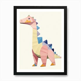 Nursery Dinosaur Art Kritosaurus 1 Art Print