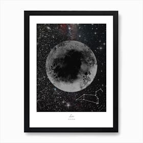 Leo Horoscope Art Print