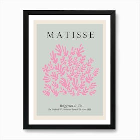 Matisse Minimal Cutout 4 Art Print