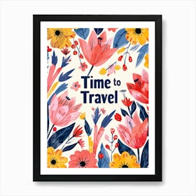 Time To Travel Art Print