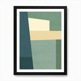 Abstract Painting - Green 02 Art Print