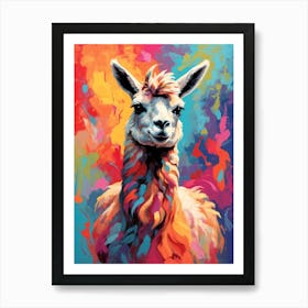 Vivid Llarma Art Print