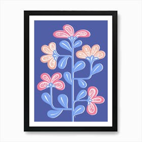 Growing Flower Art Print