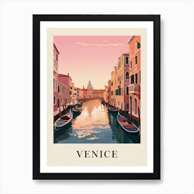 Vintage Travel Poster Venice 3 Art Print