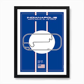 Indianapolis Art Print