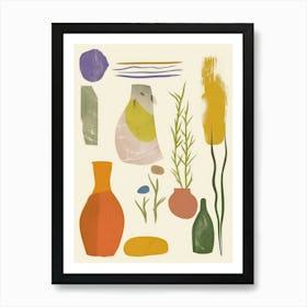Abstract Home Objects 6 Art Print