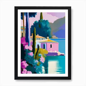 Isola Bella 1,  Italy Abstract Still Life Art Print