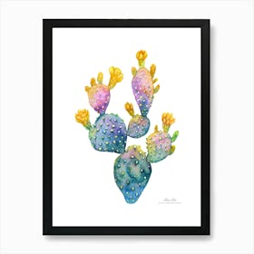 Aloe vera plant. Green plant. Beautiful plant. Thorns plant. Aloe vera flowers.15 Art Print