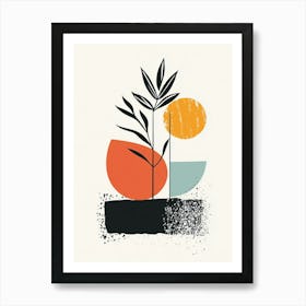 Plant In A Pot 4 Art Print