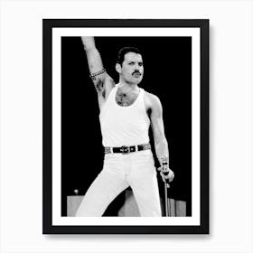 Freddie Mercury Line Art Print