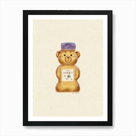 Honey Art Print