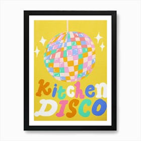 Kitchen Disco 3 Art Print