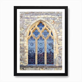Stained Glass Window Art Print