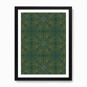 Seeing Green Repeated Art Print