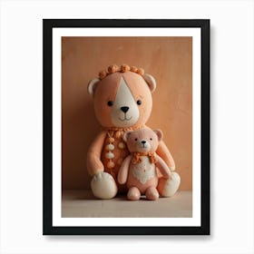 Teddy Bears 1 Art Print