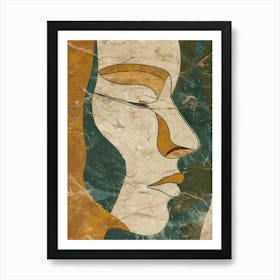 Face Of A Woman 60 Art Print