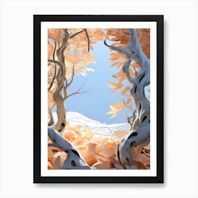 Autumn Trees 7 Art Print