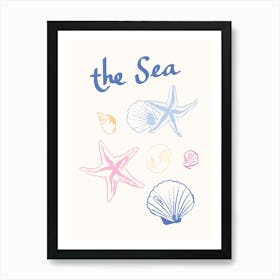 The Sea Art Print