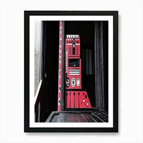 Red Door 2 Art Print