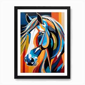 Modern Horse Art, 111 Art Print