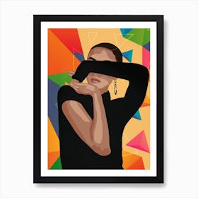 Geometric Movement Art Print