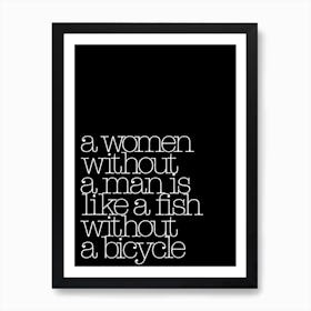 A Women Art Print