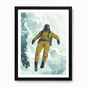 Man In A Yellow Suit Art Print