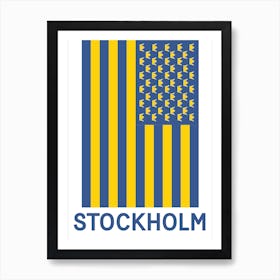 Stockholm Sweden 1 Art Print